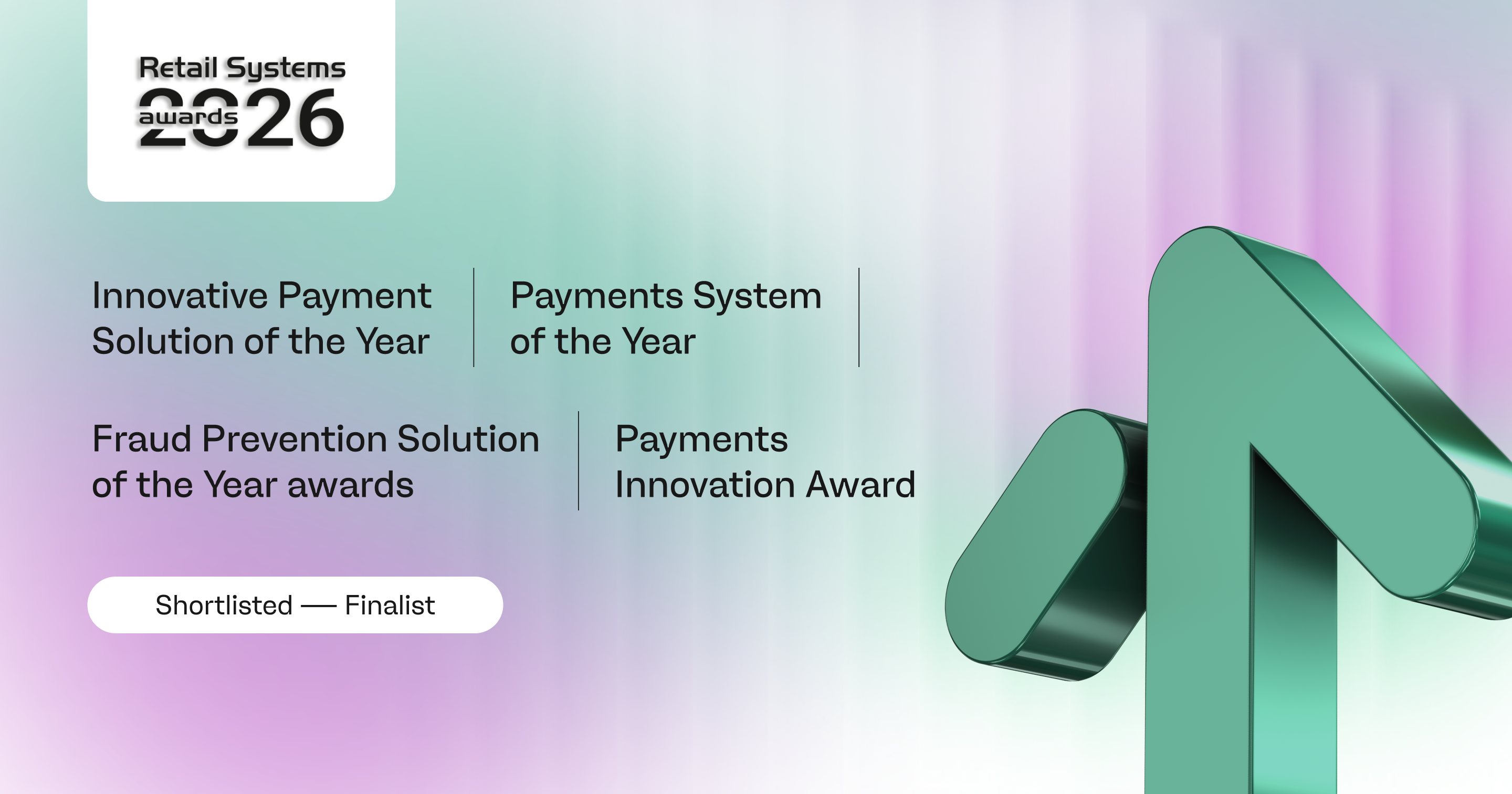 payabl. shortlisted for four awards, including Payments System of the Year, at Retail Systems Awards 2026