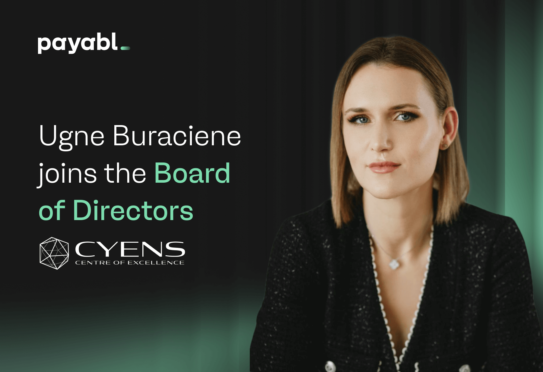 Ugne Buraciene appointed to the Board of CYENS Centre of Excellence