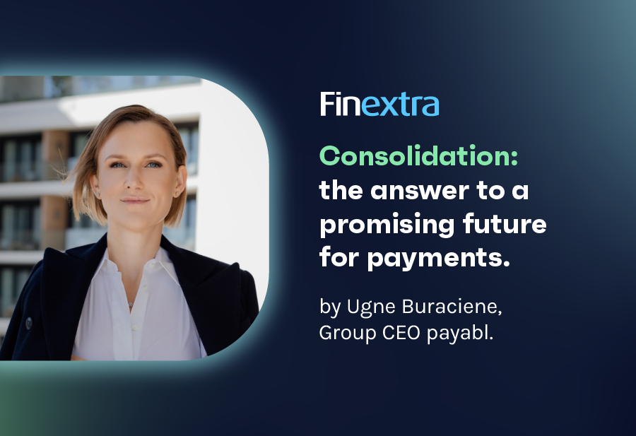 Consolidation: the answer to a promising future for payments