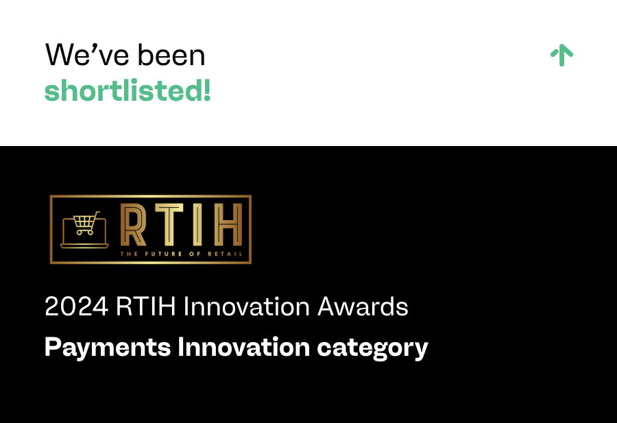 payabl. Shortlisted for Payments Innovation at the 2024 RTIH Innovation Awards